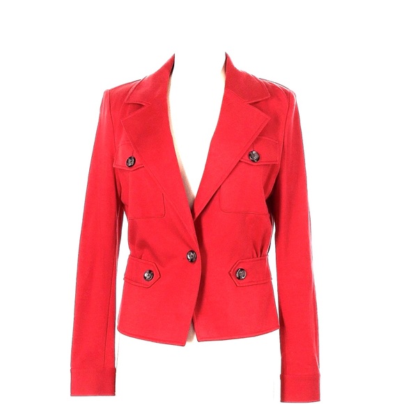 Cabi The Little Red Jacket Size 4 - Picture 3 of 5
